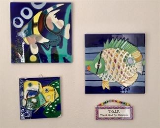 Ceramic Tile Plaques