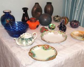 Art Glass and RS Prussia