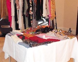 Entire Room of Designer Clothing, Purses, Shoes and more