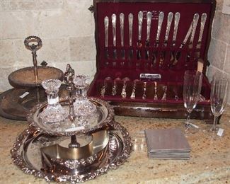 Silverplate & Crystal