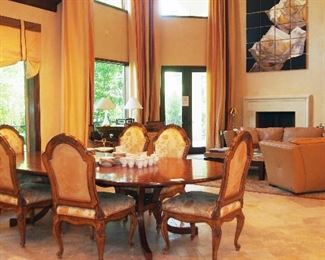 Country French Dining Room Suite