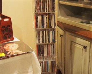 Pr. Lucite High End CD's racks