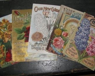 Vintage seed catalogs