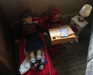 American Girl Molly Doll with accessories.
Sold as lot