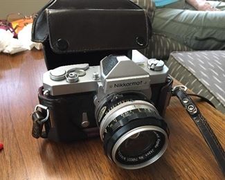 Nikkormat 35mm film camera