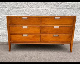 Mid Century 6 drawer dresser