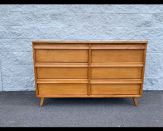 Solid wood 6 drawer