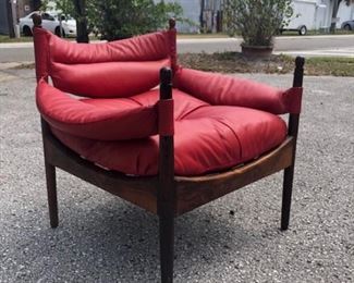 Rosewood Mid Century lounge chair