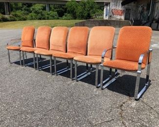 Milo Baughman dining chairs