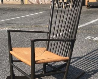 Hans Wegner rocker. Labeled