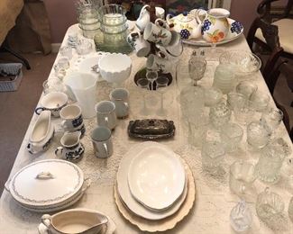 Antique and Collectible China, Glassware and More!