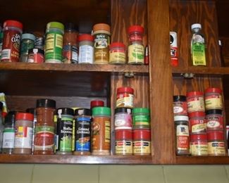 Large Collection of Spices