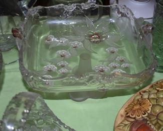 Murano Glass Footed Bowl
