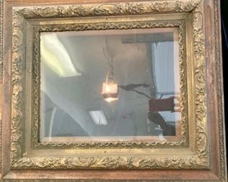 4. Antique Carved Frame (30" x 27")