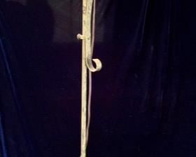 23. Vintage Adjustable Floor Lamp (55")