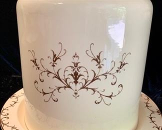 31. Wedgewood Queens Ware Cake Plate and Cover