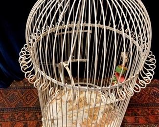 35. Painted Bird Cage (22" x 34")