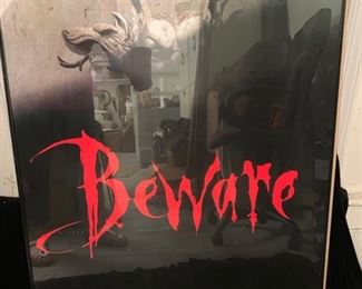 46. Beware Thanksgiving Framed Movie Poster