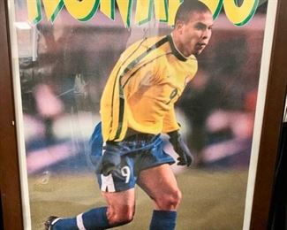 49. Rolando Framed Soccer Poster