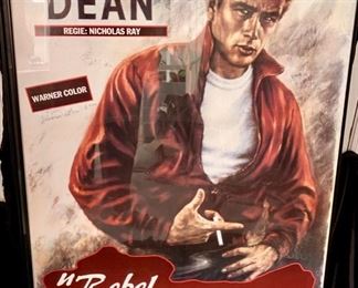 50. "Rebel Without a Cause" Framed Movie Poster