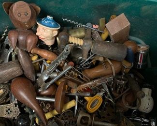 Collection of Vintage Wine Bottle Openers