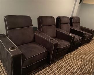 94. 4 Movie Loungers (31'' x 31'' x 37'')