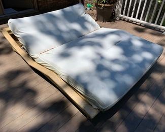 175. Queen All Weather Wicker Chaise Lounge