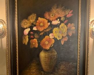 12. Still Life Framed Art (32" x 44")