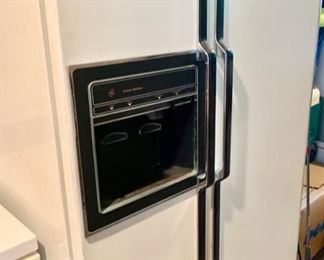 95. Side By Side GE Refrigerator