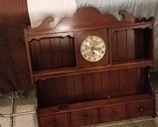 Clock shelf