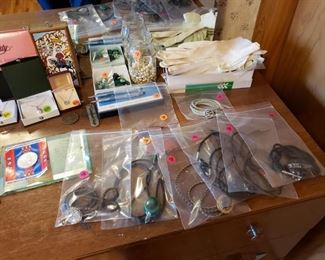 Variety of Bolo ties and other jewels