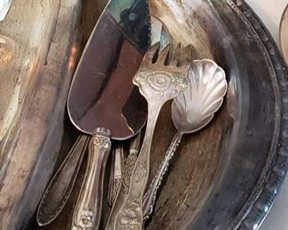 Sterling silver - serving items