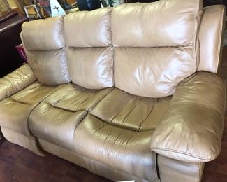 Electric recliner on both sides!  Leather!