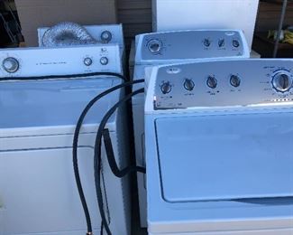 Roper set $300.  Whirlpool set $400.  Both are in excellent shape!