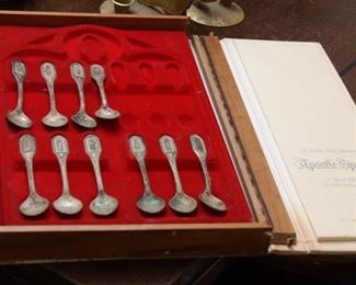 Partial Apostles Creed Spoon Collection