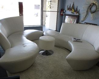 The leather people "Weiman" couches - excellent condition