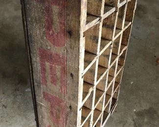 Vintage wooden PEPSI crate