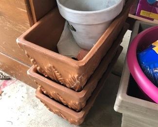 planters, clay