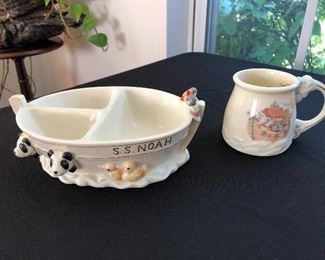 Lenox Noah's Ark cup and bowl, 3 boxed sets