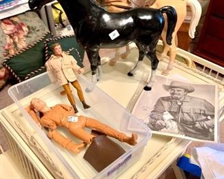 Vintage western toy collectibles