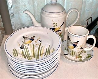 Fitz and Floyd tea set