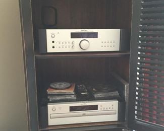Stereo receiver and CD player