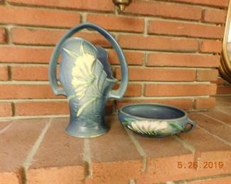 Roseville pottery.