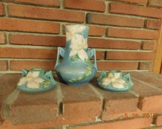 Roseville pottery.