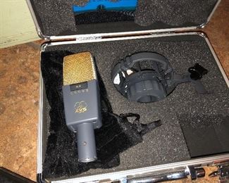 AKG 414 TLII (we have two of them)