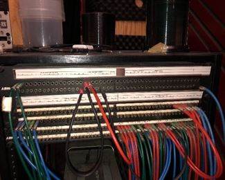 patch bays custom wired with elco ends so you can adapt them to your system if needed