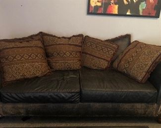 couch and pillows