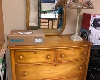 Vintage dresser & mirror