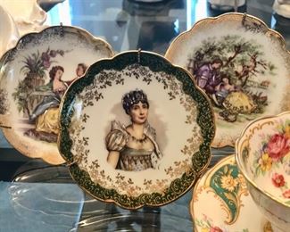 Miniature Limoges plates
