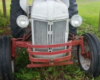 1952 ford 8n tractor, runs good,